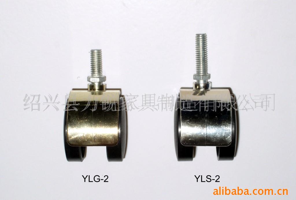 厂家直销 常年供应50MM高度仿金、镀银脚轮(图)