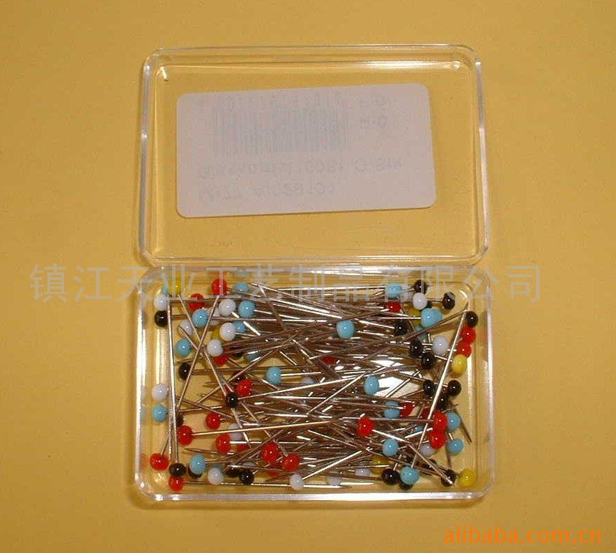 玻璃针、珠头针、胶珠针 胸针