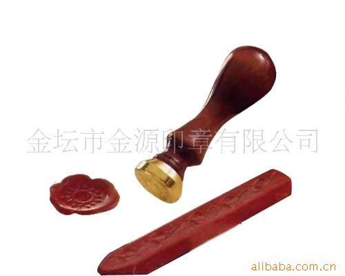 supply Wooden handle Copper seal suit Wax seal stamp Wooden stamp