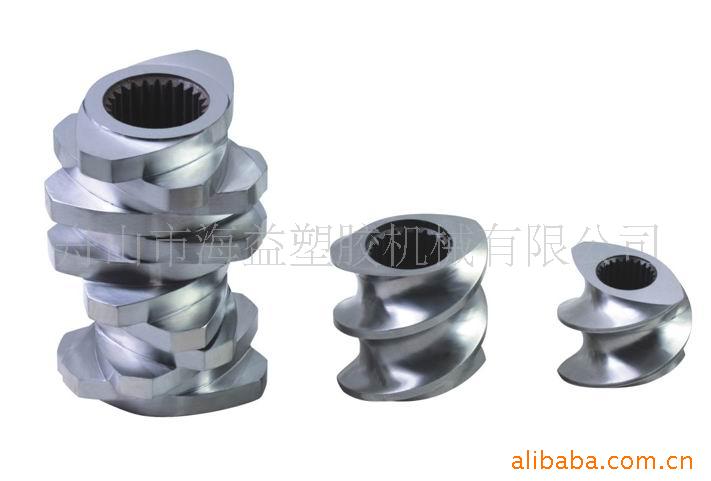 积木螺杆,平行双螺杆,挤出机双螺杆,舟山螺杆