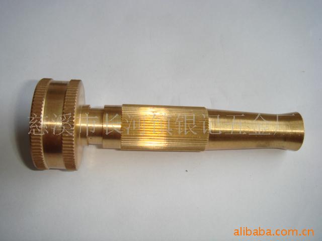 供应铜质园艺喷枪 花园浇花软管喷嘴喷头 园林喷雾浇水枪