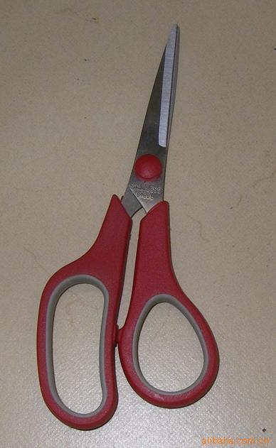 不锈钢剪刀，,办公剪,民用剪,橡塑柄剪HD-SC10007
