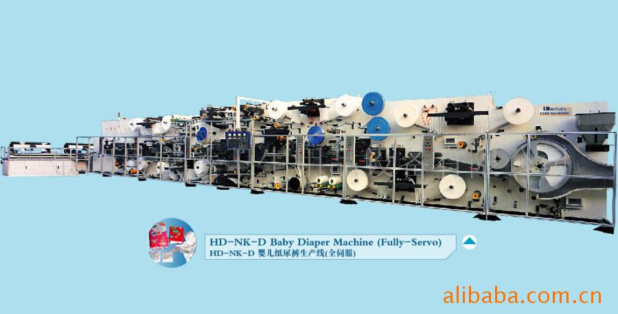 供应HD-NKE弹力耳贴婴儿尿裤设备