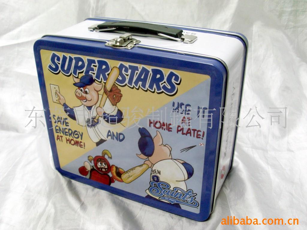 供应马口铁手挽罐 大餐盒 长方餐盒 正方餐盒