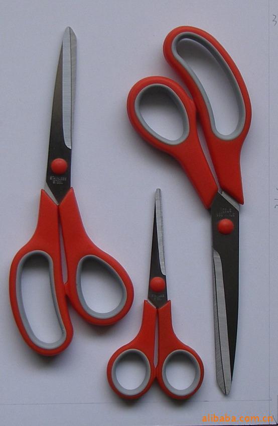 3件套橡塑柄剪刀 HD-SC10010