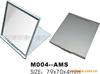 direct deal supply Single Aluminum Metal Makeup mirror Folding M004-AMS Custom processing