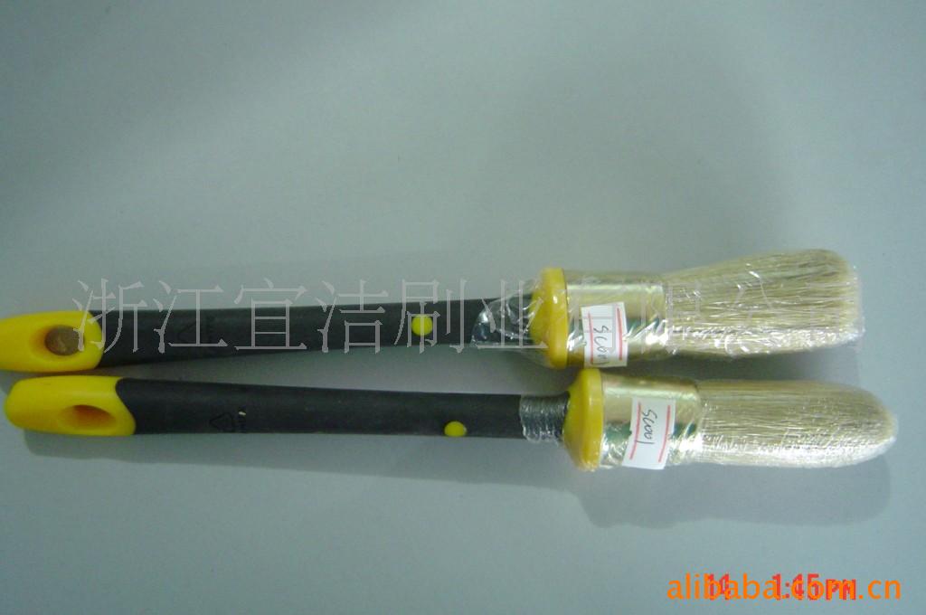 供应木柄塑柄双色柄圆头刷