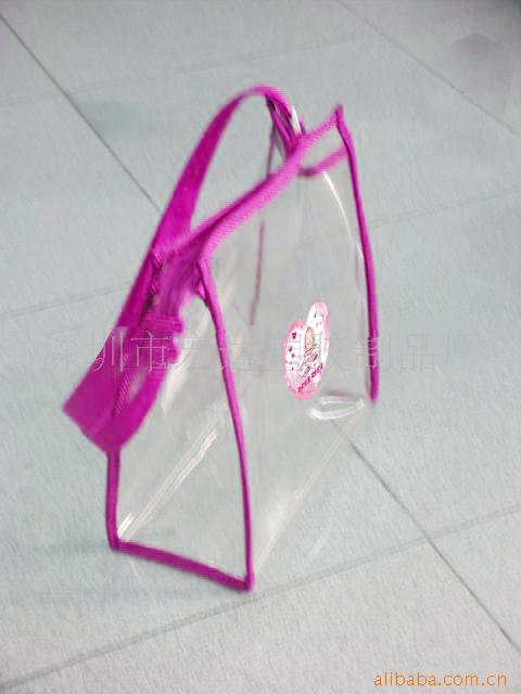 厂家直销pvc体育用品袋，pvc便装袋，pvc挂钩袋