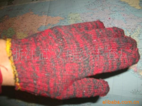 防护手套劳保棉纱花纱600克工作修车机修厂家直供可做LOGO克重