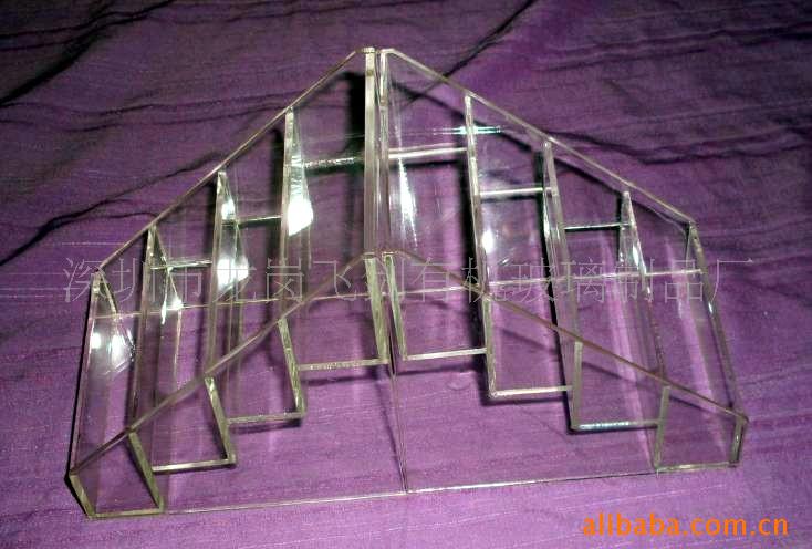 亚克力名片盒制作 桌面收纳资料盒 有机玻璃名片盒
