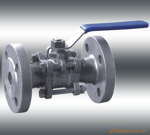 供应三片式法兰球阀 不锈钢球阀