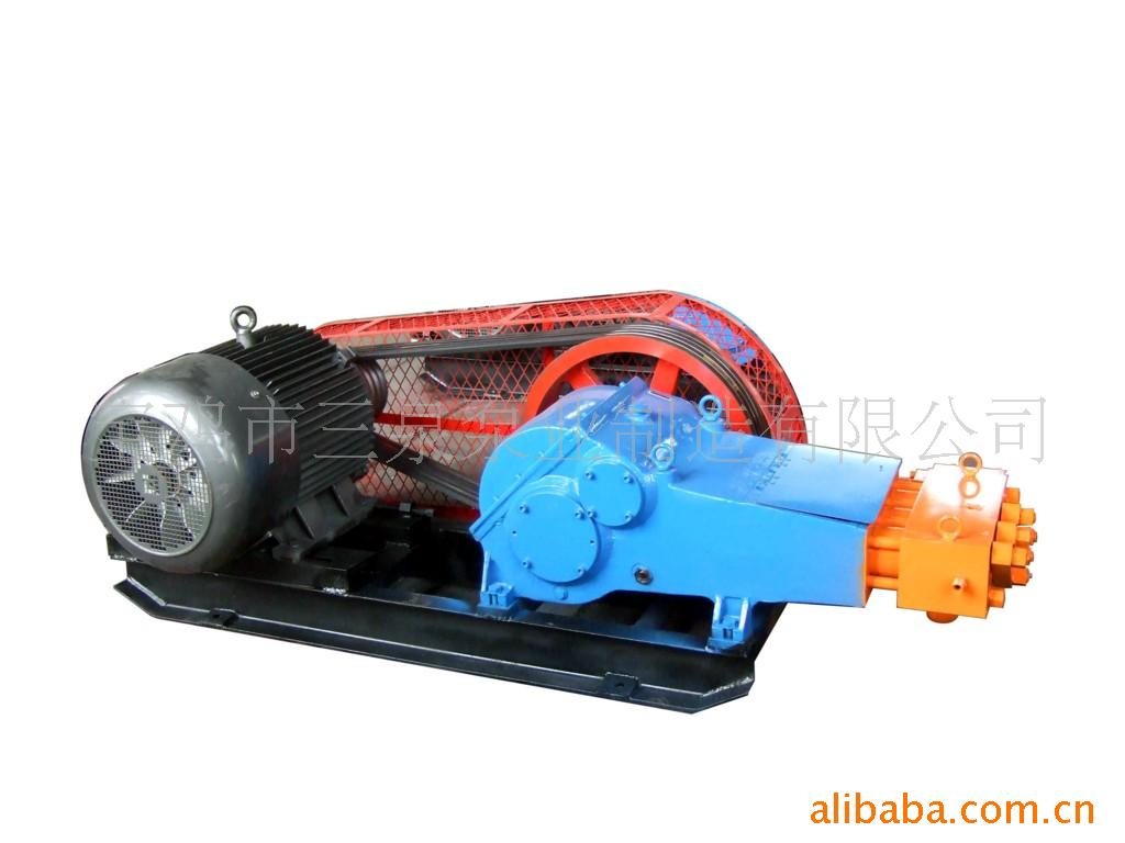 3DS型电动往复泵 污水砂浆清洗水泵 卧式砂浆泥浆泵