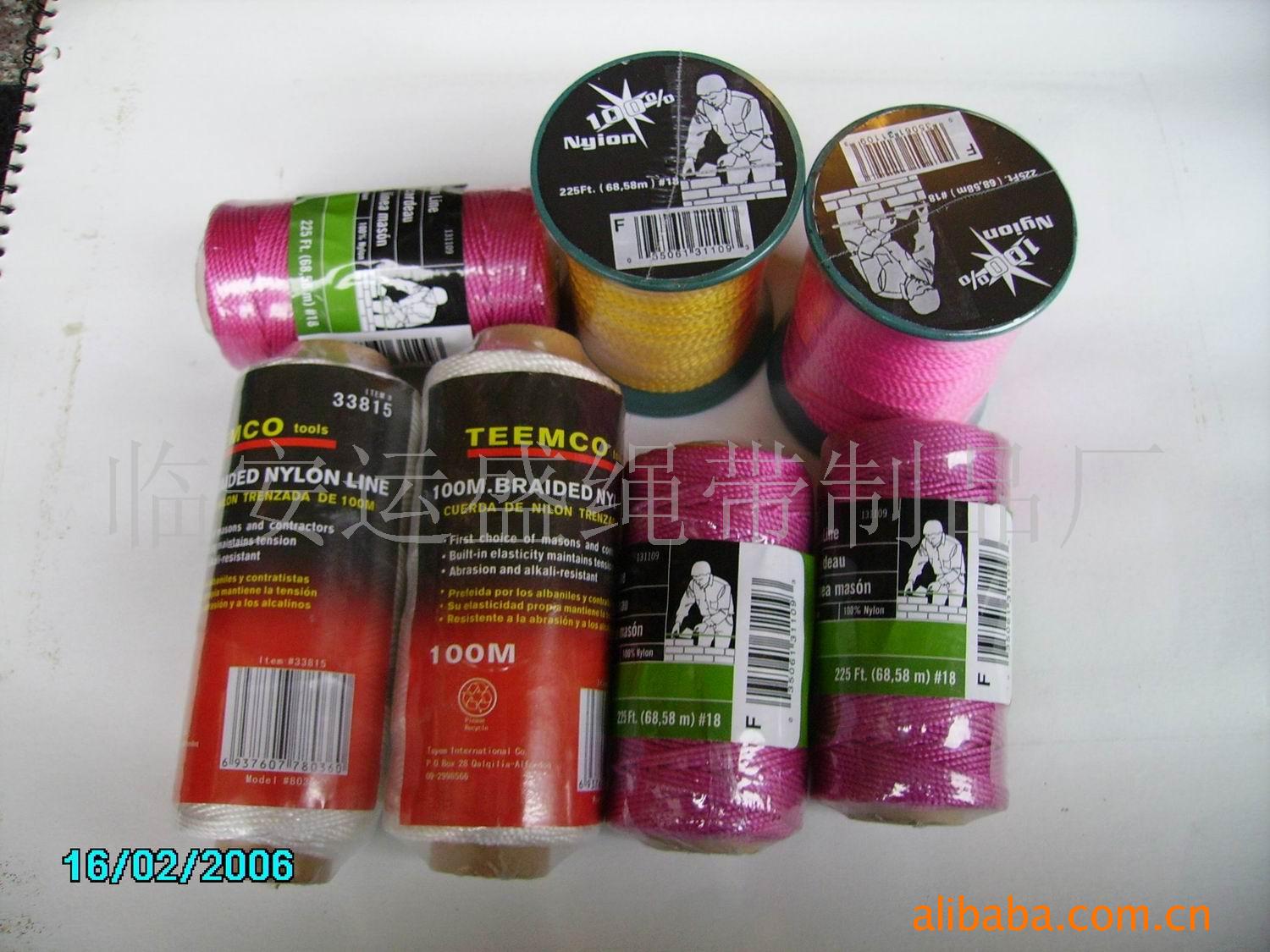 厂家优惠销售100ft/30m泥工线、泥瓦线100'Mason Line