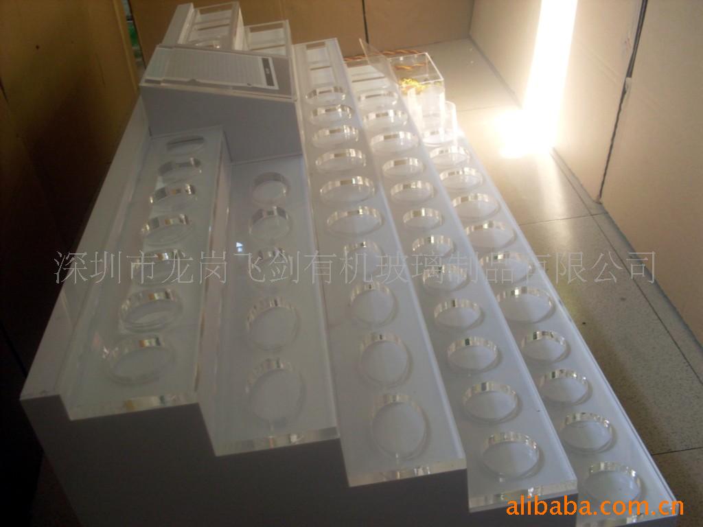 各种品牌专柜化妆品展示柜 有机玻璃面霜展示架