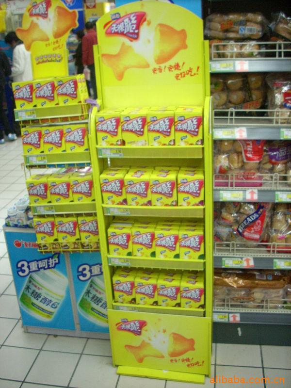 供应多用途展示架可拆卸安装方便商超货架中量级金属单面华成五金