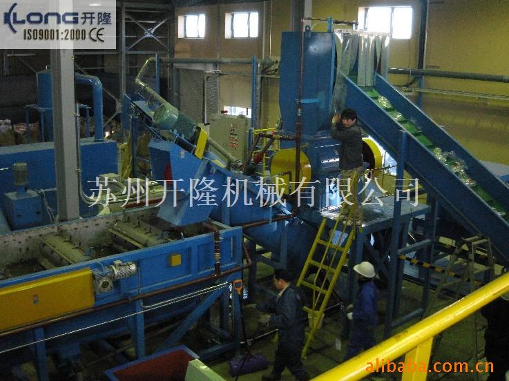 废旧农膜地膜大棚膜破碎清洗脱水干燥流水线