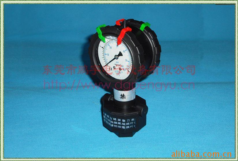 国产充油隔膜双面压力表