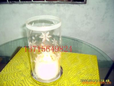 printing Glass hardware Candlestick