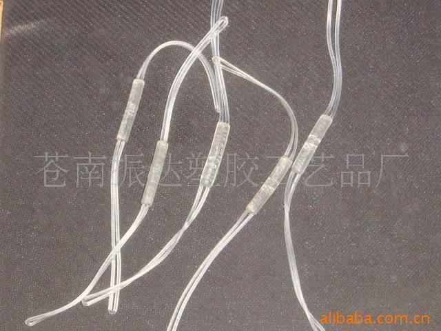 供應高檔、塑膠吊牌繩 透明PVC繩 服裝吊牌繩 每10000條只要100元