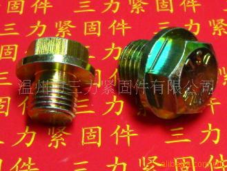 供应外六角螺堵  M16X1.5防水高强度防腐蚀密封法兰国标认证