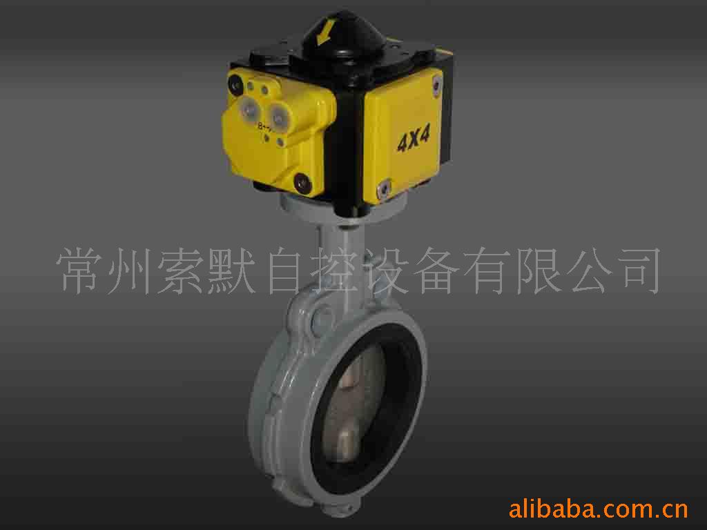 供应SONIC气动蝶阀管道软密封排气耐腐防腐耐用节能高效开关蝶形