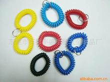 供应塑胶弹簧钥匙圈,塑料QQ圈,弹簧发l圈(图)