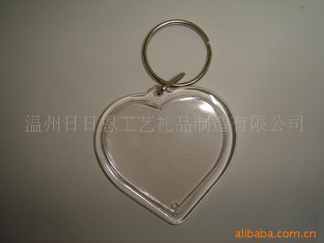 Plastic Manufacturer Transparent Scenic Studio Photo Keychain Photo Sticker 1.0inch 2inch 3inch Keychain