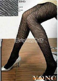 TH30-7 sexy Zebra Jacquard weave Pantyhose Silk stockings Bottoming socks female