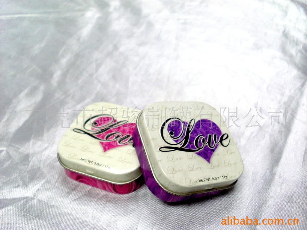 供应薄荷糖罐 小方罐 正方罐 骰子罐 两片罐