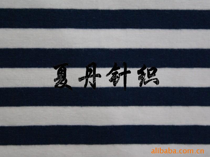 精梳棉氨纶彩条汗布/长绒棉丝光汗布/PIMA股线华夫格(图)