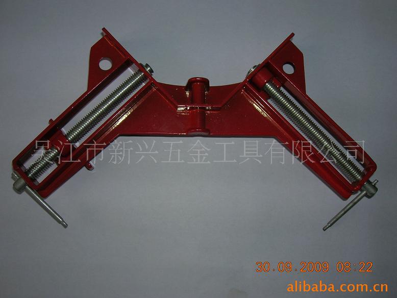 供应4寸角夹，铝合金材质，镀锌丝杆，喷塑处理