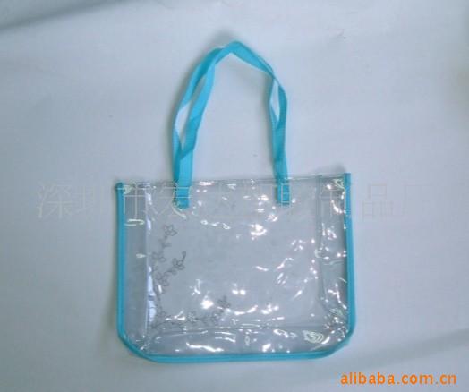 厂家直销供应pvc包边袋、pvc车缝袋、pvc购物袋、pvc肩袋