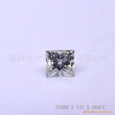 Shui Bei jewelry supply 60 Square bare drill Carat Diamond Shaped Diamond GIA Diamonds customized wholesale