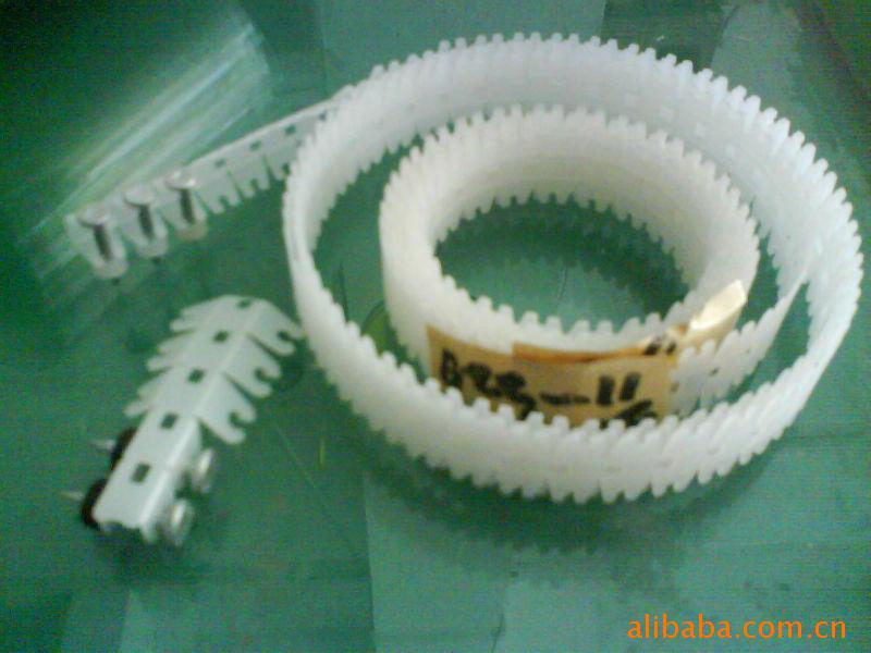 厂家直销 塑胶制品 塑胶PE钉带 PE连发带