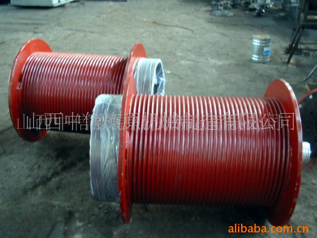 供应钢丝绳卷筒、卷筒、钢结构卷筒、双折线卷筒(图)