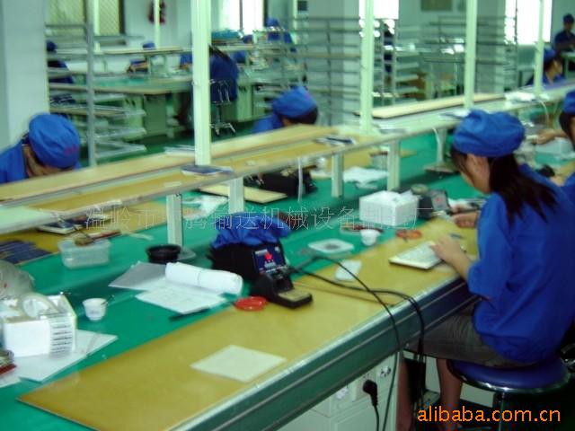 供应浙江中腾高品质流水线装配线输太阳能电池板焊接线（图）