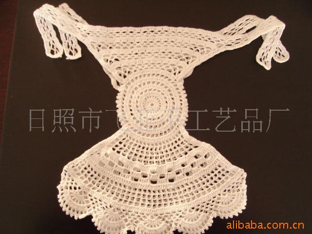 供应手钩衣领．钩针衣领，棉线钩花衣领手工钩编花边衣领