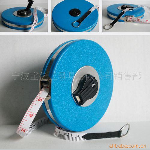 屹丰尺业 供应塑料ABS圆盘卷尺 PVC玻璃纤维软尺 可定制手摇卷尺
