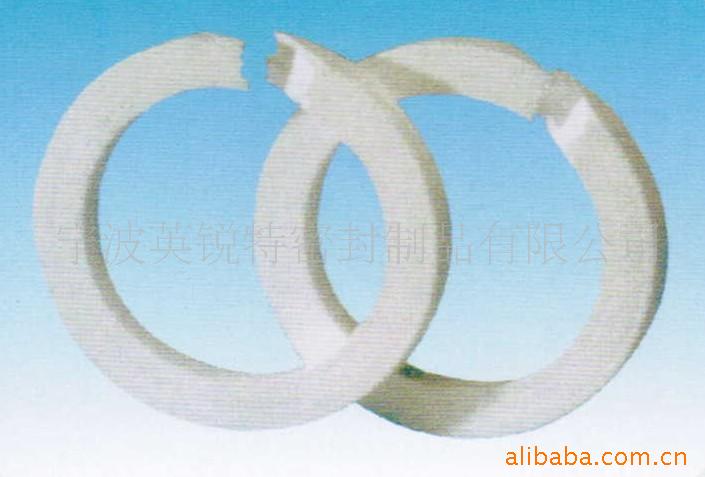 生产厂家供应耐温耐压耐腐蚀机械密封聚四氟乙烯填料环（无油）