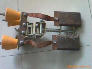 Supply Shanghai steel body sliding wire collector, copper carbon brush block