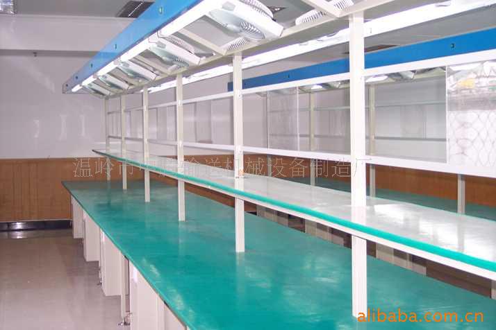 供应流水装配线 输送皮带线 滚筒木板装配线装配车间传送带流水线