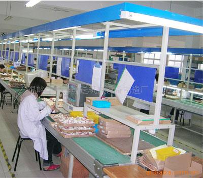 供应滚筒装配线 滚筒输送线 滚筒线 输送面对面皮带装配线