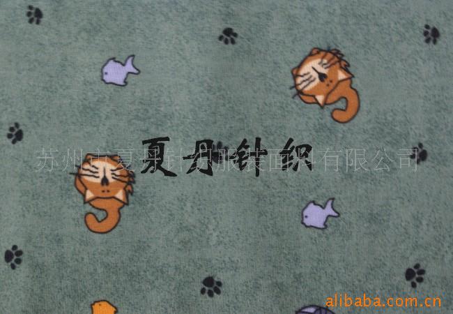 ·全涤印花布/棉TC尼龙大提花布/TCR汗布(图)，混纺，活性印花