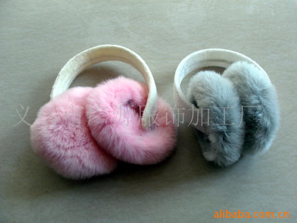 耳套厂供应 兔毛 真兔毛耳套/兔毛耳罩/耳捂/耳包/耳暖
