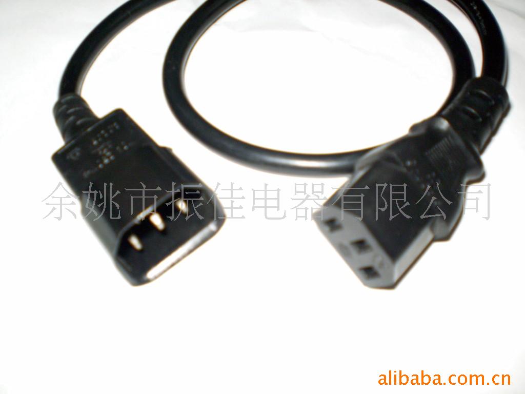 供应电源线延长线,品字连接线 电脑对插连接线充电器插头线