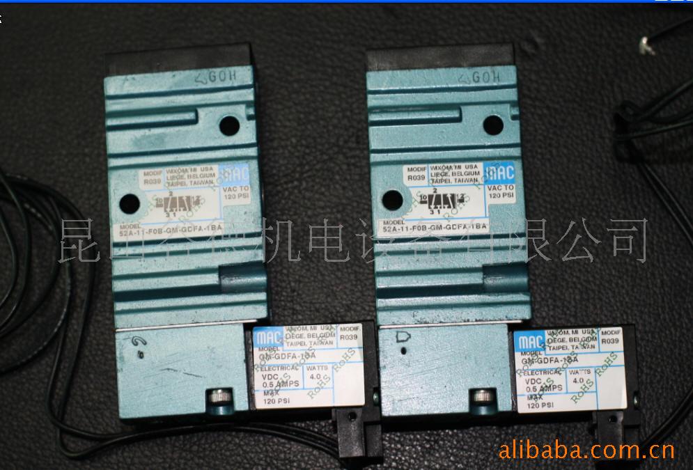 供应MAC电磁阀：:52A-11F0B-GM-GDFA-1BA(图)