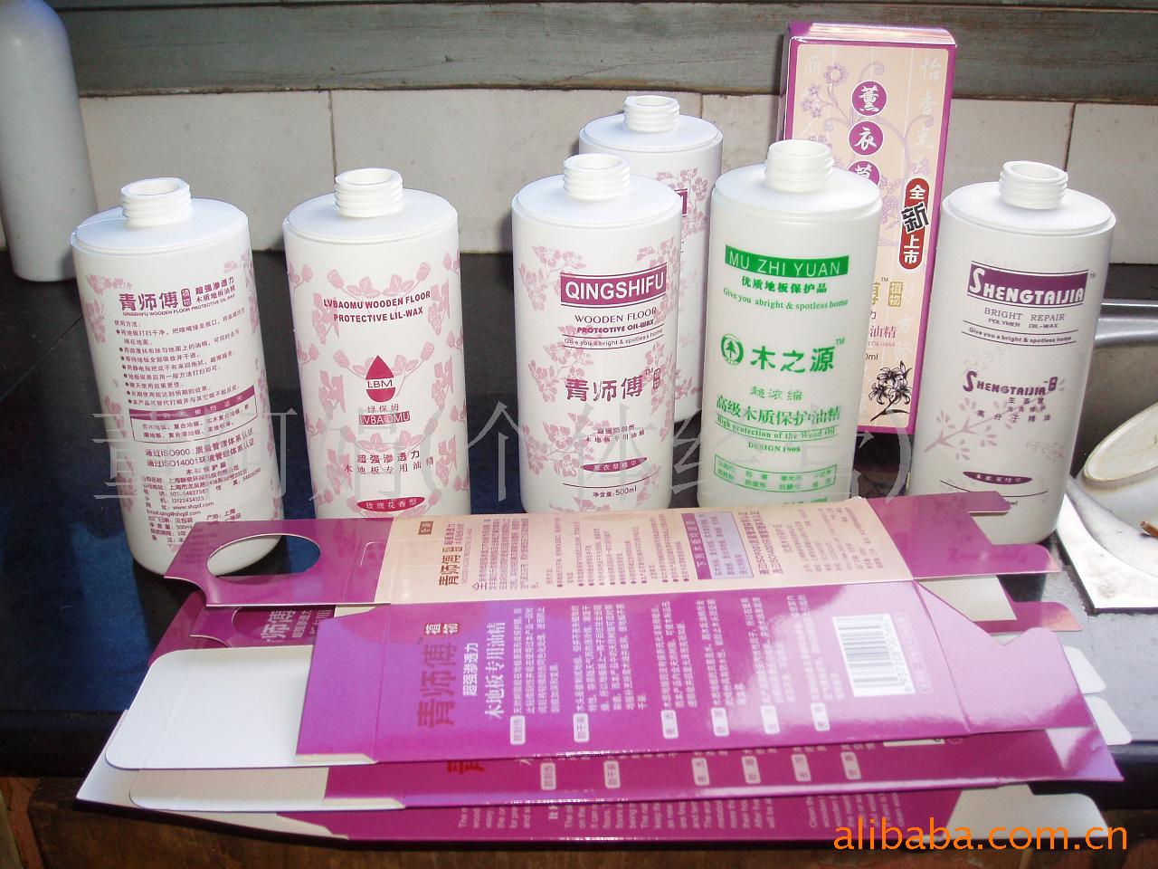 供应地板精油瓶、油精瓶、500ML瓶塑料瓶