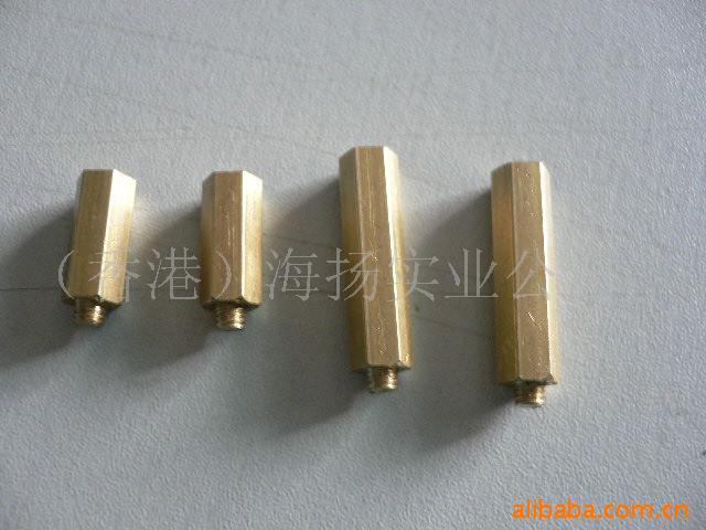 提供六角铜柱、铁柱、铝柱、不锈钢柱加工