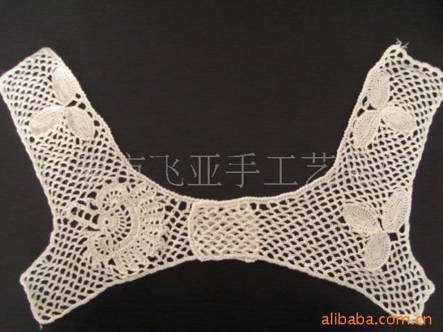 供应手勾花边。手勾衣领。棉线花边。款式新，品种全