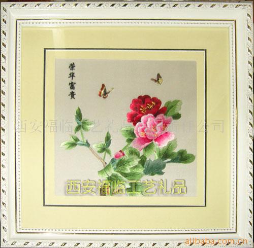 Handicraft 2018 new pattern supply China manual Suzhou embroidery Painting core finished product wholesale Splendor